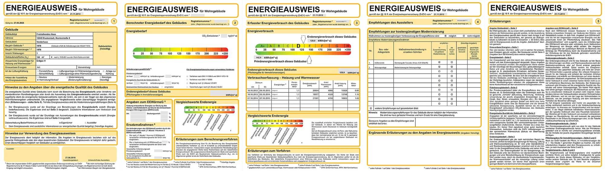 Energieausweis Immobilie Hausverkauf