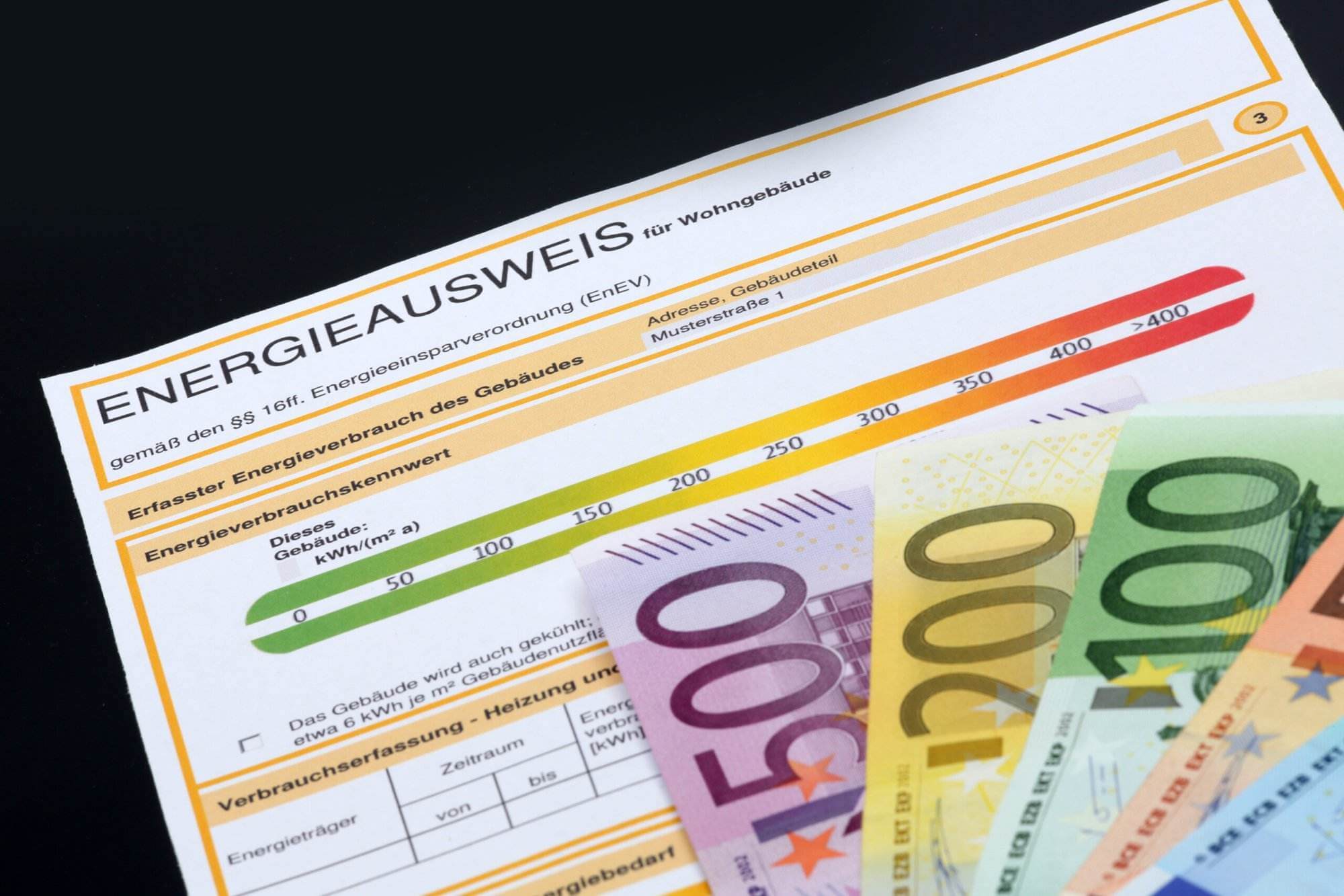 Energieausweis für ein Wohngebäude